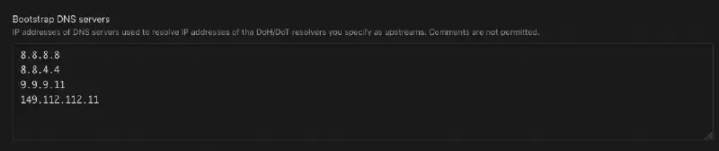 dns server ip list