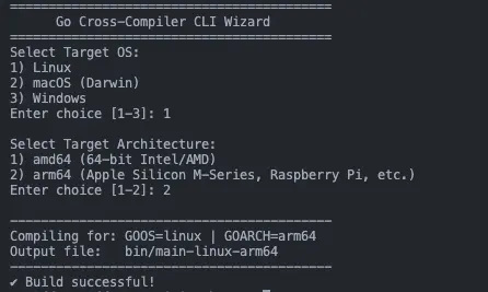 compile result
